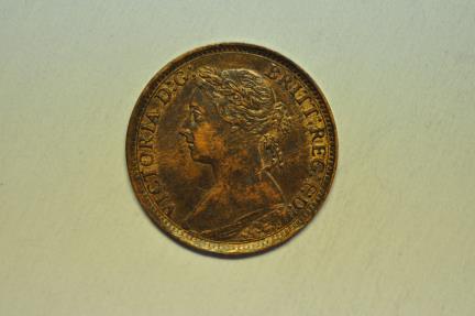World Coins - Great Britain; Farthing 1885