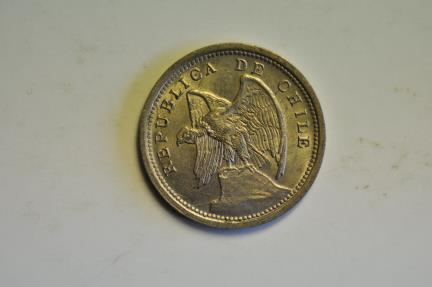 World Coins - Chile; 10 Centavos 1940