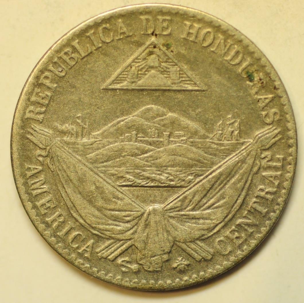 Honduras 1/8 Real 1869-A RARE !!! | North & Central American and