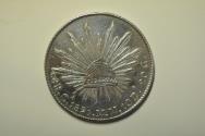 World Coins - Mexico; Silver 8 Reales 1891 Ca MM