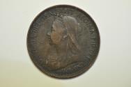 World Coins - Great Britain; 1/2 Penny 1899