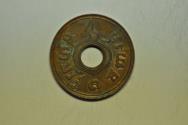 World Coins - Thailand; Satang BE2472 - 1929 AD