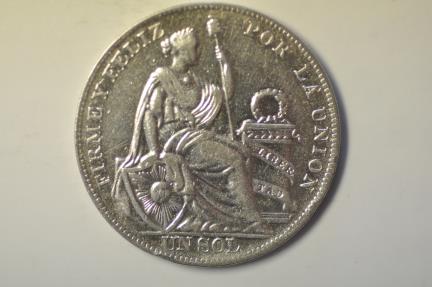 Peru; Silver Crown - Sol 1934 | South American Coins