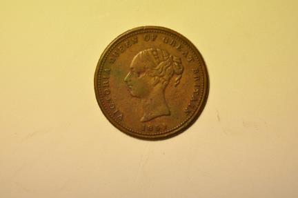 World Coins - Great Britain; The Prince of Wales Model Half Sovereign 1851