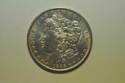 US Coins - Morgan Dollar 1885-O