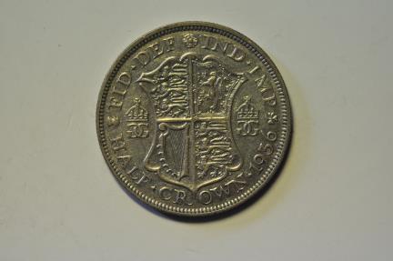 World Coins - Great Britain; Silver Half Crown 1936