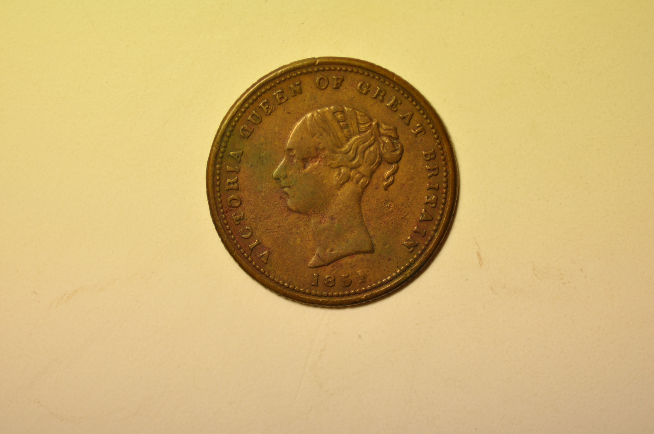 Great Britain; The Prince of Wales Model Half Sovereign 1851 | European ...