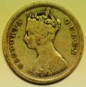 World Coins - Hong Kong Silver 10 Cents 1894