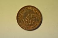 World Coins - Bolivia; Boliviano 1951-H  UNC