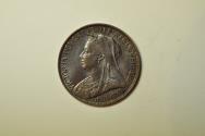 World Coins - Great Britain; Farthing 1900  UNC