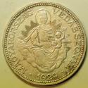 World Coins - Hungary Silver 2 Pengo 1929 BP  UNC