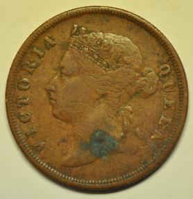 World Coins - Straits Settlements Bronze Cent 1888
