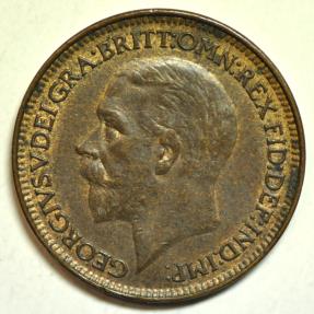 World Coins - Great Britain; Farthing 1926  UNC
