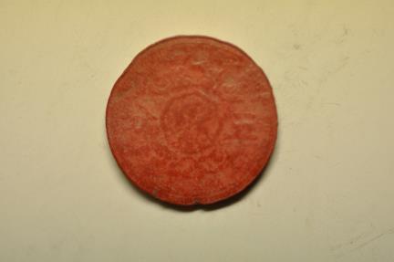 World Coins - China Manchukuo; Red Fiber 5 Fen KT12 - 1945  Scarce !