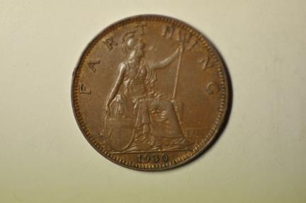 World Coins - Great Britain; Farthing 1930
