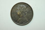 World Coins - Great Britain; Farthing 1881  XF