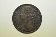 World Coins - Great Britain; Penny 1876-H