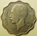 World Coins - Iraq 10 Fils AH1357 - 1938  Nickel - RARE !