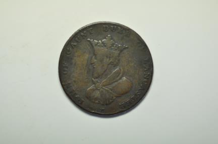 World Coins - Great Britain; Lancaster Half Penny Token 1791