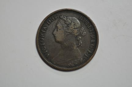 Great Britain; Farthing 1886 VF | European Coins