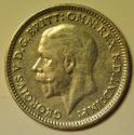 World Coins - Great Britain; Silver 3 Pence 1931