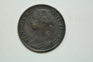 World Coins - Great Britain; Farthing 1865   VF