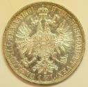 World Coins - Austria Austro - Hungarian Empire Silver Florin 1861-A   Gem UNC