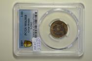 World Coins - Great Britain; Farthing 1897  PCGS MS63RB