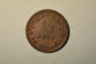 World Coins - Netherlands; 1/2 Cent 1898