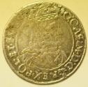 World Coins - Poland Silver 6 Groschen - szostak 1662 GB-A