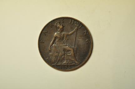 World Coins - Great Britain; Farthing 1902