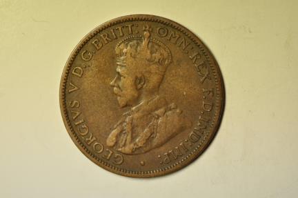 World Coins - Australia; 1/2 Penny 1916