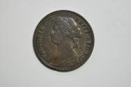 World Coins - Great Britain; Farthing 1874-H  VF/XF