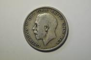 World Coins - Great Britain; Silver 1/2 Crown 1920