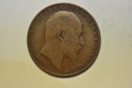 World Coins - Great Britain; 1/2 Penny 1908