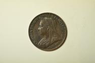 World Coins - Great Britain; Farthing 1900  UNC