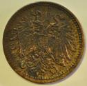 World Coins - Austria Bronze Heller 1910  XF