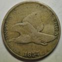Us Coins - USA Flying Eagle Cent 1857