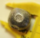 World Coins - Ayutthaya Kingdom (Siam); Silver Baht - Pod Duang (Bullet Money) no date- 1688-1767