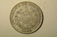World Coins - Guatemala; Silver 1/4 Quetzal 1928 (L)