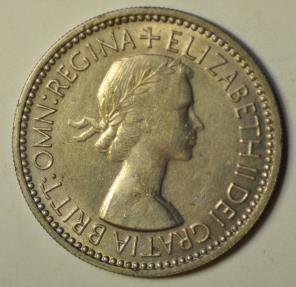 World Coins - Great Britain; Shilling 1953  BU