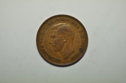 World Coins - Great Britain; Penny 1944