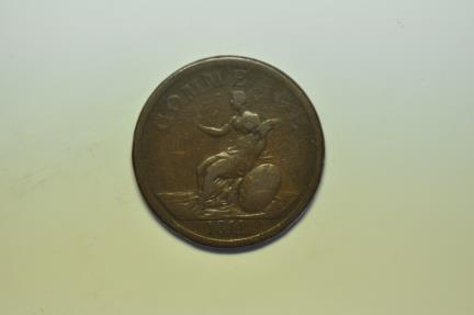 World Coins - Great Britain; Staffordshire Penny Token 1811