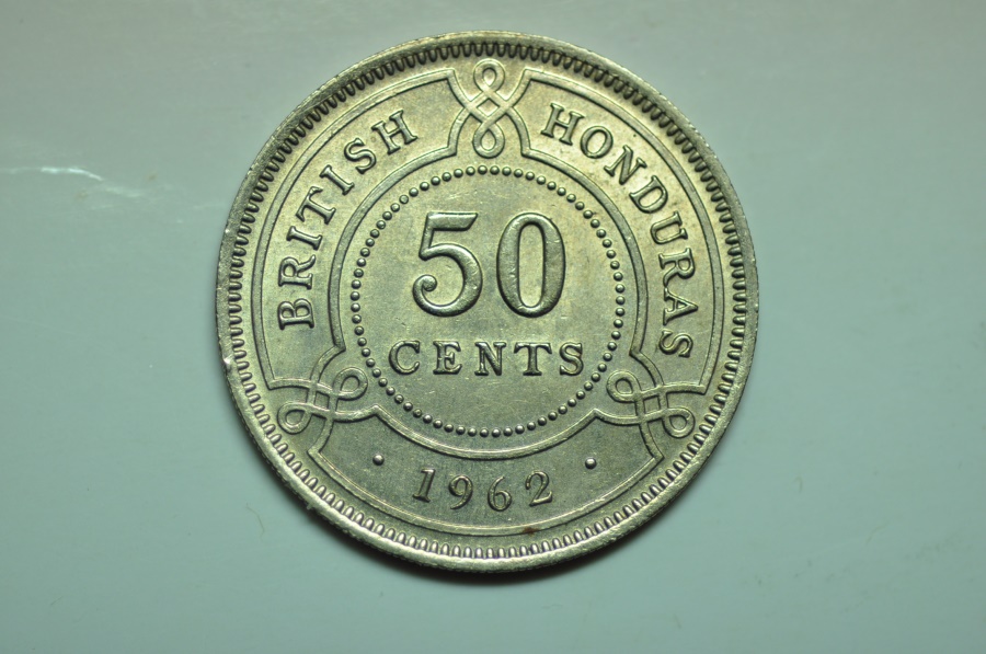 British Honduras - Belize; 50 Cents 1962 BU | North & Central American ...