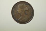 World Coins - Great Britain; 1/2 Penny 17861