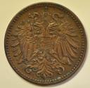 World Coins - Austria Bronze Heller 1901  XF