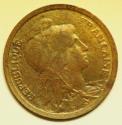 World Coins - France Bronze Centime 1913   AU