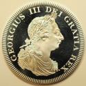 World Coins - Great Britain Nickel-Silver Fantasy Crown 1808 (2007) George III   Mintage: 1,250   PROOF