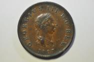 World Coins - Great Britain; Half Penny 1807   XF