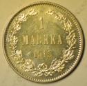 World Coins - Finland  Silver Markka 1915-S UNC